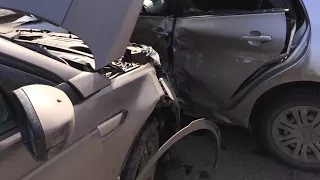 Land Rover Discovery 5 real crash-test