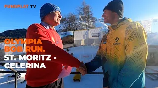 Fast wie ein Profi den Olympia Bob Run St. Moritz - Celerina runtersausen