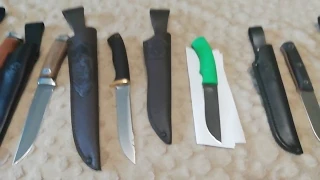 Моя скромная коллекция ножей 2019