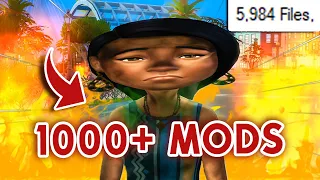 the sims 4 with 1000 mods is INSANE!!!
