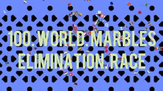 100 World Elimination Race