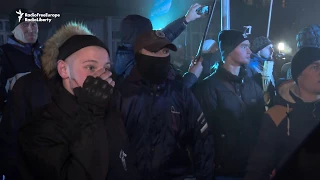 Riot Police Clash With Protesters in Ukrainian Capital of Kiev