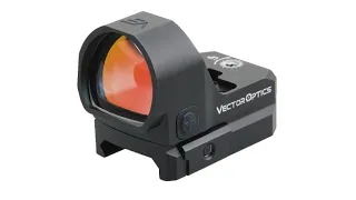 Red dot Vector Optics  FRENZY-X 1x22x26 MOS Multi reticle comprado na Aliexpress