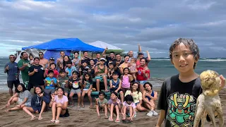 Camp and Fish on the North Shore of Oahu Hawaii, with KCF Church Family, Ep159