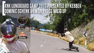 Dominic Schenk & Emily Pross Mic'd Up KNK Raw Run - Skate[Slate].TV