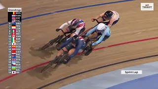 Day One WOMEN'S ELIMINATION RACE Milton CAN   2023 Tissot UCI Track Nations Cup