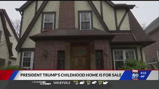 President Trump's childhood home for sale