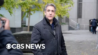 Michael Cohen meets Manhattan's DA over Trump's alleged hush money payments