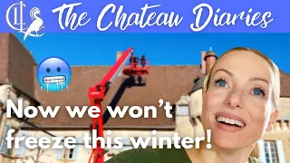 FIXING the CHATEAU'S 600 YEAR-OLD CHIMNEYS!