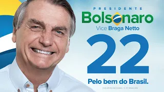 #Jingles2022: "O Brasil já fechou com Bolsonaro" - Jair Bolsonaro (PL)