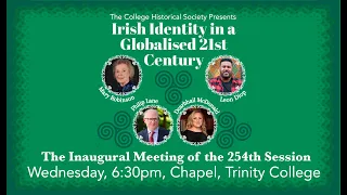 "Irish Identity in a Globalised 21st Century," featuring Mary Robinson (Inaugural Address)