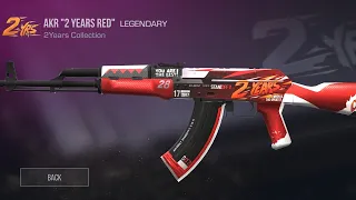 [STANDOFF 2]crafting epic skins to: AKR 2 YEARS RED ??!!!?!