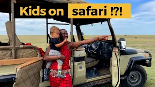 Safari in the Masai Mara with a 1 year old !?! *real raw Kenya Travel Vlog*