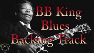 BB King Style Backing Track in D