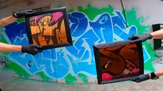Graffiti - Tesh | NEGATIVE COLORS | GoPro [4K]