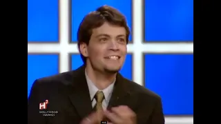 James Di Giacomo as a contestant on Hollywood Squares in 2003 wins BONUS round