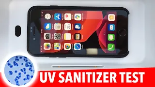 UV STERILIZER BOX - Phone Sanitizer Test