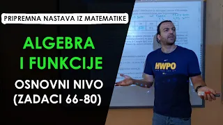 ALGEBRA I FUNKCIJE (OSNOVNI NIVO 66-80)