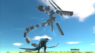 Godzilla VS Powerful Unit From Workshop - Animal Revolt Battle Simulator