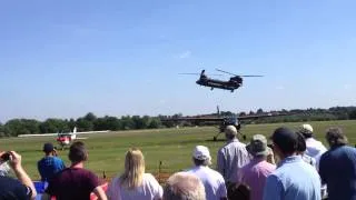 Chinook Helicopter at RAF Cosford Airshow June 9th 2013