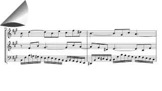J.S. Bach, The Well-Tempered Clavier, Book I, Fugue No 19 in A Major, BWV 864