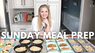 WW SUNDAY MEAL PREP | EGG ROLL IN A BOWL | CHICKEN FAJITAS & CAULIFLOWER RICE | CHOCOLATE COOKIES!