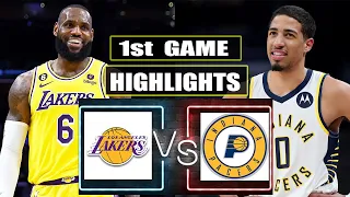 Los Angeles Lakers vs Indiana Pacers 1st QTR HIGHLIGHTS | March 24 | 2024 NBA Season