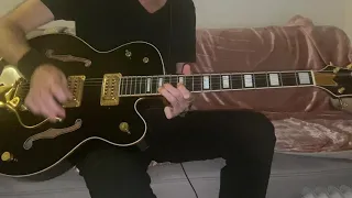 She Sells Sanctuary  The Cult Guitar Cover - Billy Duffy Ian Astbury Demo Gretsch Falcon Boss Gt-6