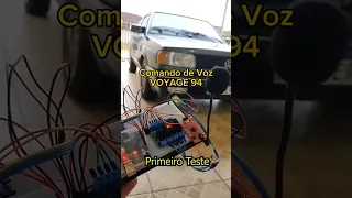 Voyage quadrado com partida remota e comando de voz igual BMW