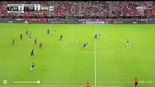 Harry Kane insane halfway line goal vs Juventus