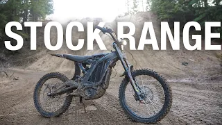 Surron X Range Test - Stock in the Sand