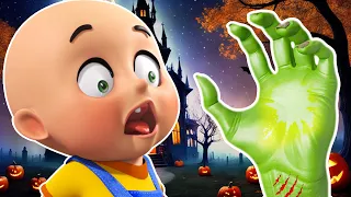 Haunted House & spooky bus  | 3D Halloween song for kids | Finger Family |Nursery Rhymes  Jugnu kids