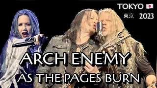 Arch Enemy - As the Pages Burn - Tokyo, Japan 2023 🇯🇵 LIVE 4K HDR