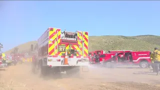 Hundreds of San Diego firefighters hone their skills during wildfire training