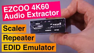 An HDMI Multi-tool! Can it make my Mac Mini and AV Receiver Play Nicely? Ezcoo EX11HAS-PRO