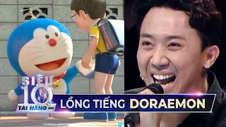 Trấn Thành lồng tiếng một mình cân hết 4 nhân vật Doraemon cực đỉnh | Siêu Tài Năng Nhí Tập 6