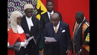 Speaker of Parliament sworn in as acting president of Ghana