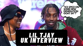 "ICE SPICE ON SOME NEW GENERATION GOAT SH*T" | LIL TJAY UK INTERVIEW