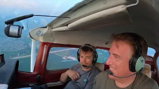 Cessna 182 First Flight With New Engine!