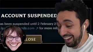 "I GOT BANNED 😞" | Nightblue3 Reacts to Thebausffs Ban