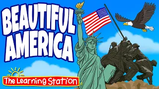 Beautiful America ♫ Patriotic Songs ♫ Patriotism ♫ Patriot ♫ America ♫ Songs by The Learning Station