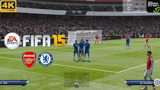 FIFA 15 - PC Gameplay - 4K | Arsenal vs Chelsea