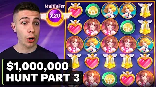 $1000000 BONUS HUNT OPENING - Part 3 🎰 130 Slot Bonuses - Starz Megaways & Book of Shadows