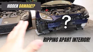 REBUILDING TWO WRECKED 2022 TOYOTA GR86! (Copart Rebuild) *CAN WE SAVE THEM?!* TOTALED 2022 GR86/BRZ