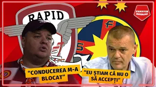 Mustata si Bocciu, DIALOG IN DIRECT dupa ce Rapid - FCSB NU SE VA JUCA pe Arena Nationala