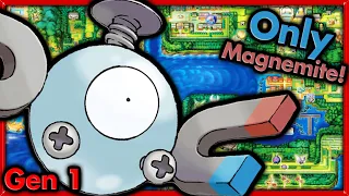 Can I Beat Pokemon Red with ONLY Magnemite? 🔴 Pokemon Challenges ► NO ITEMS IN BATTLE