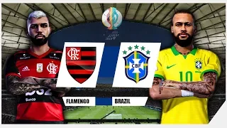 Flamengo x Brasil - Final da Copa América 2020 - PES 2020