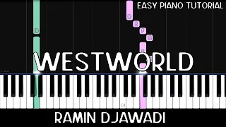 Westworld - Main Theme (Easy Piano Tutorial)