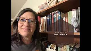 Jane Austen Book shelf tour part 1  #booktube #janeaustenjuly #bookshelftour