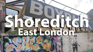 SHOREDITCH LONDON: Vibrant London Food Markets, Street Art, Salt Beef Bagel, Fish & Chips and MORE!